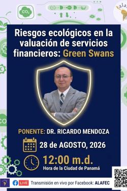 Webinar Riesgos ecológicos en la valuación de servicios financieros